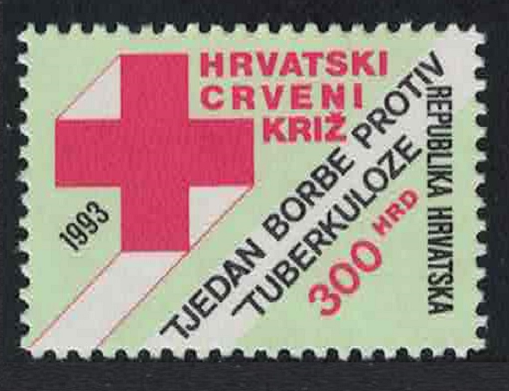 VENTE Croix-Rouge croate timbre semaine antituberculeuse 1993 neuf neuf neuf dans son emballage d'origine sg#252 - Photo 1/1