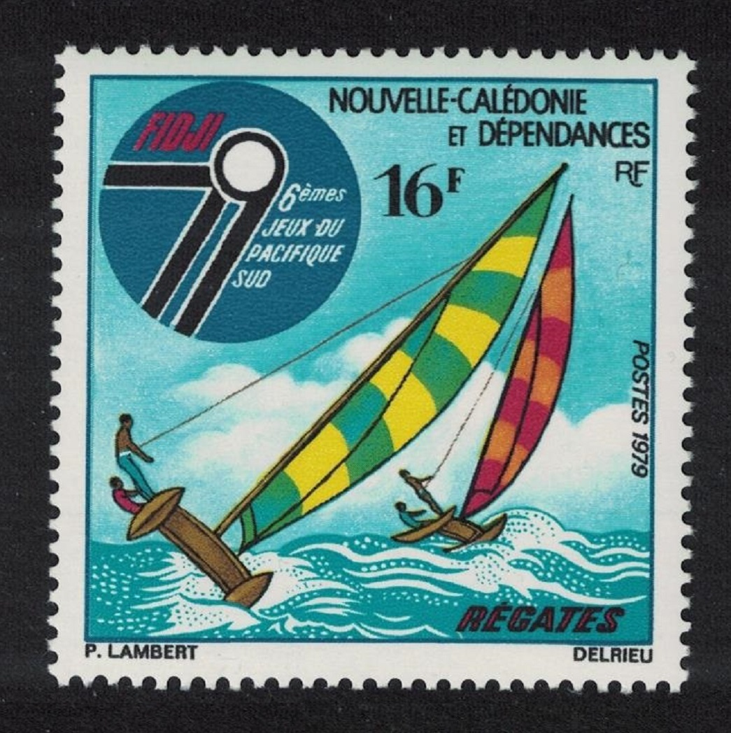 SALE New Caledonia Sailing South Pacific Games Fiji 1979 MNH SG#621 - Foto 1 di 1