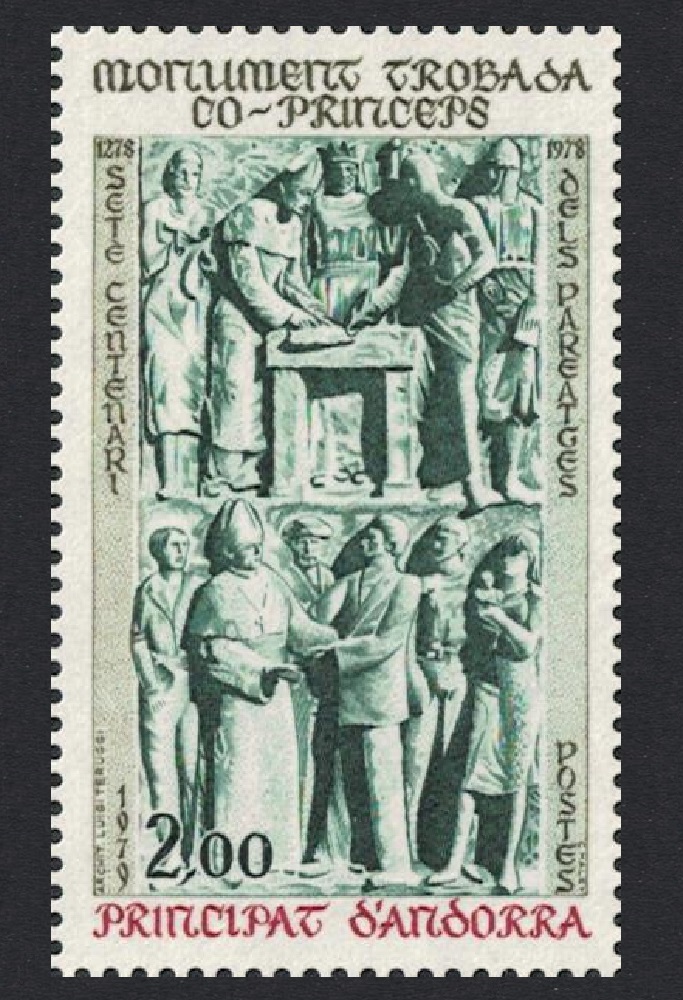 Andorra French Co-princes Monument 1979 MNH SG#F299 MI#301