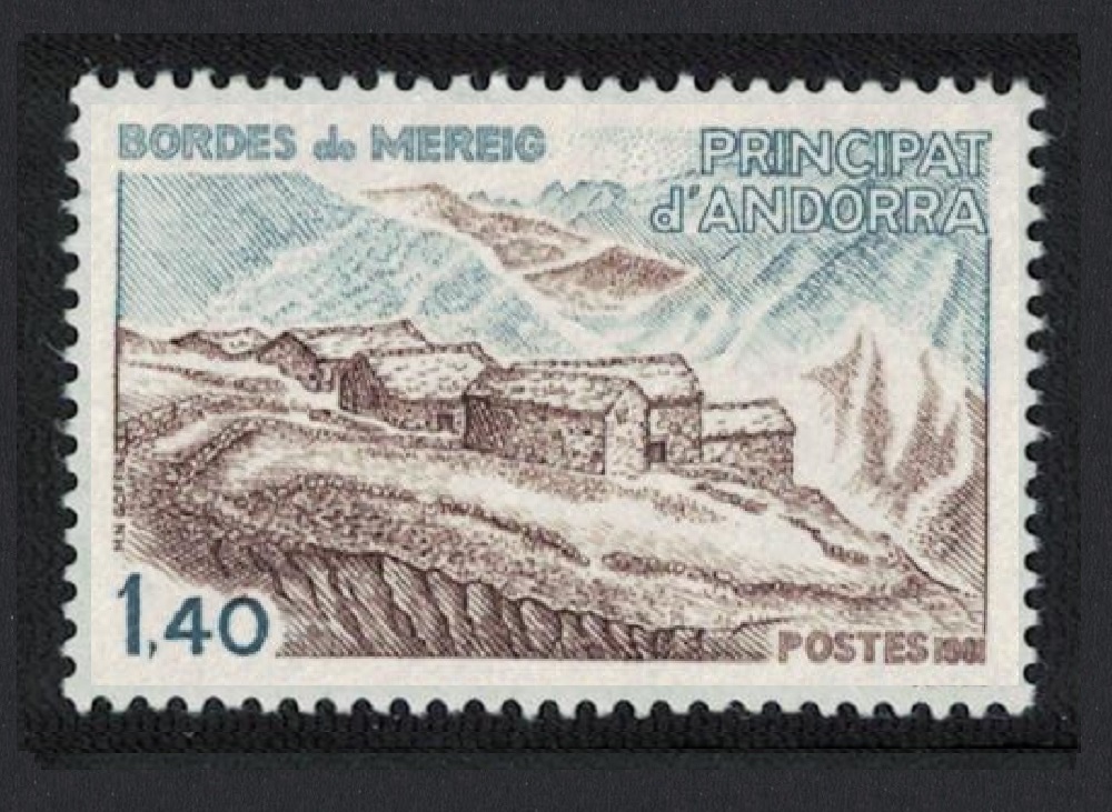 Andorra French Architecture 1981 MNH SG#F310 MI#312