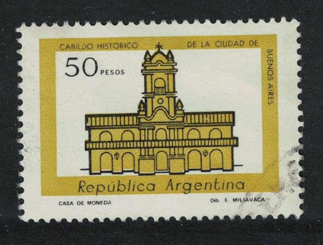 Argentina Cabildo Buenos Aires 1977 Canc SG#1540