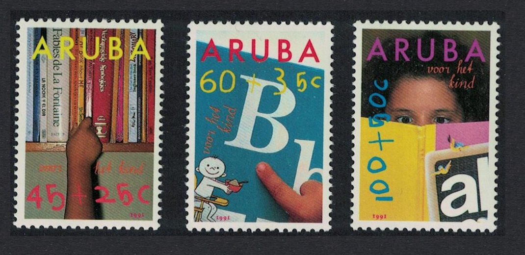 Aruba Education Child Welfare 3v 1991 MNH SG#101-103