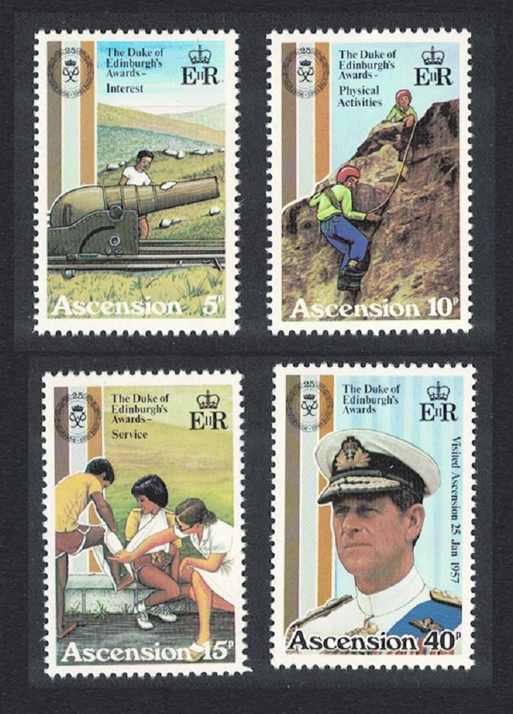 Ascension Duke of Edinburgh Awards 4v 1981 MNH SG#305-308 Sc#297-300