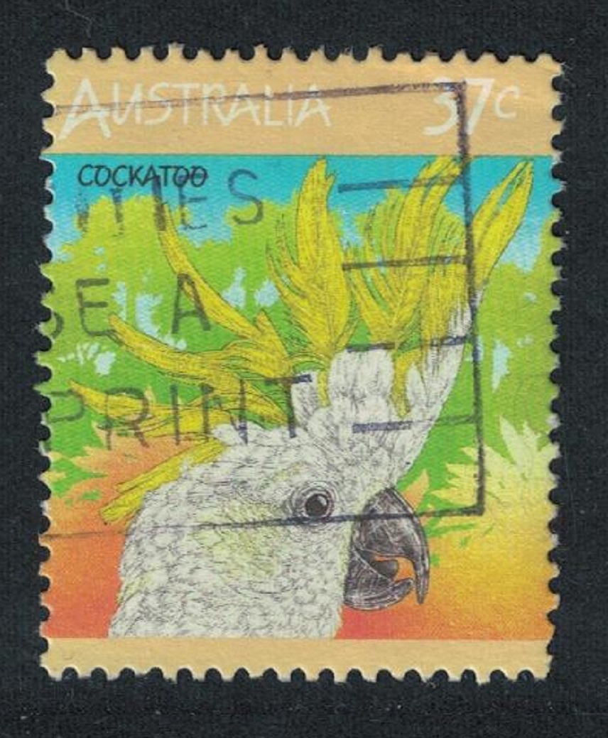 Australia Sulphur-crested Cockatoo Bird 1987 Canc SG#1073