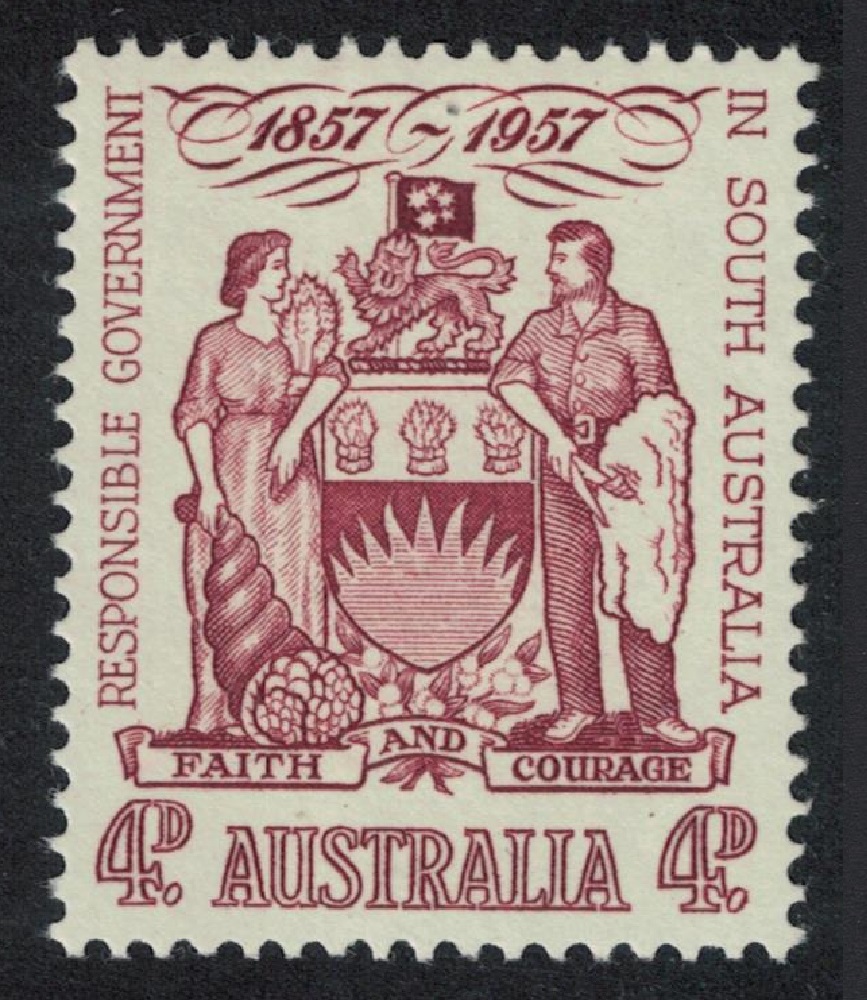 Australia Responsible Government in South Australia 1957 MNH SG#296