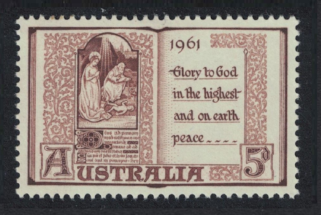 Australia Christmas 1961 MNH SG#341