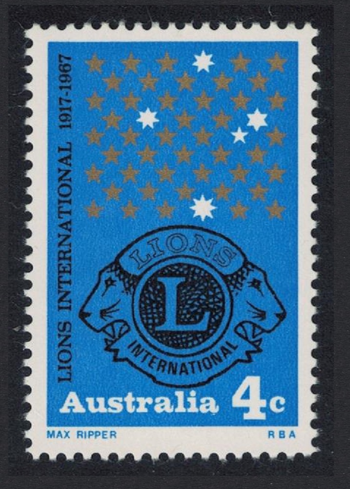 Australia Lions International 1967 MNH SG#411