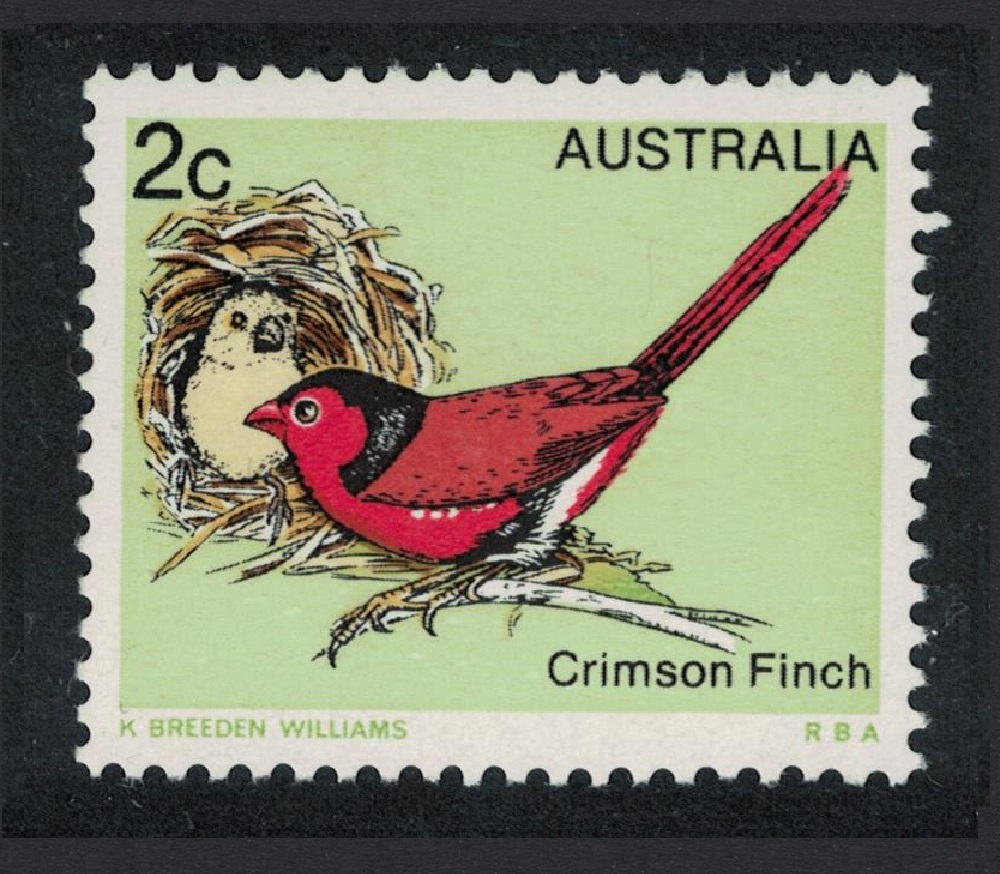 Australia Crimson Finch Bird 2c 1979 MNH SG#670