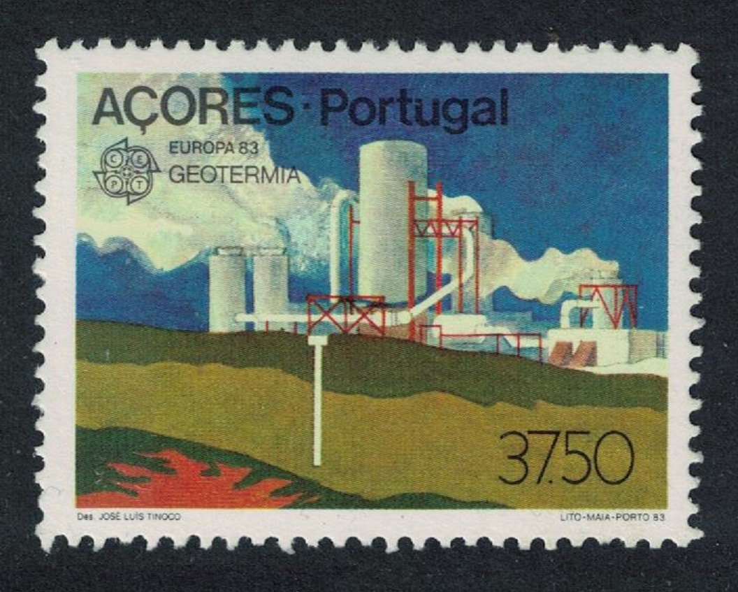 Azores Geothermal Power Station Europa CEPT 1983 MNH SG#449