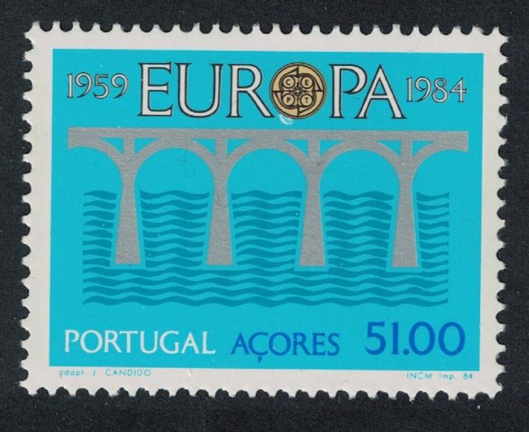 Azores Bridge Europa CEPT 1984 MNH SG#454 MI#364 Sc#344