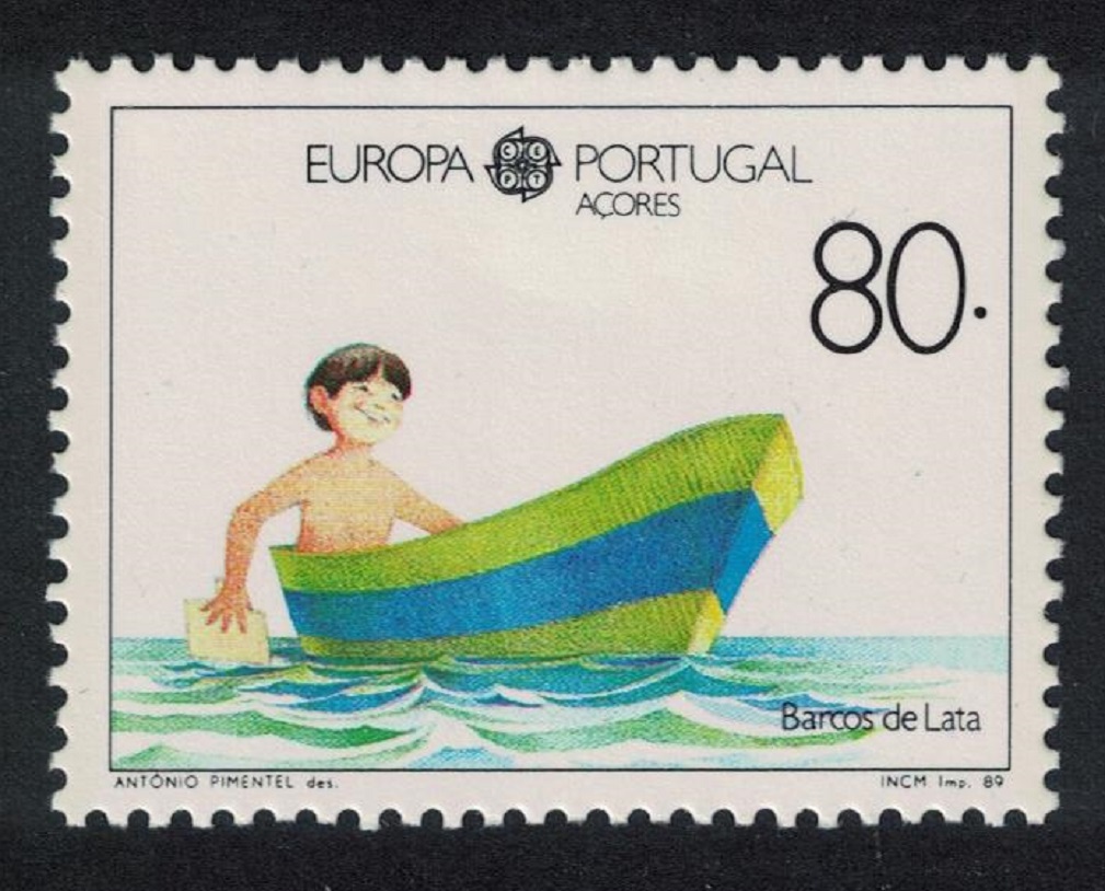 Azores Europa Children&#39;s Games and Toys 1989 MNH SG#496