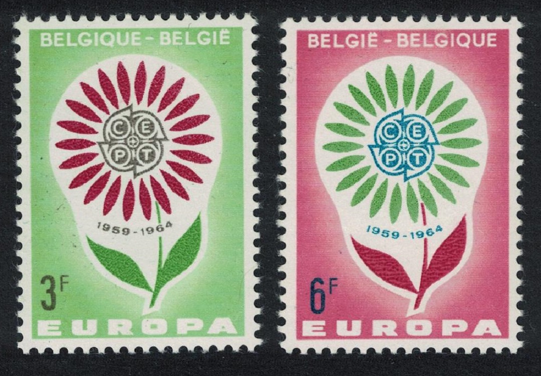 Belgium Europa 2v 1964 MNH SG#1901-1902