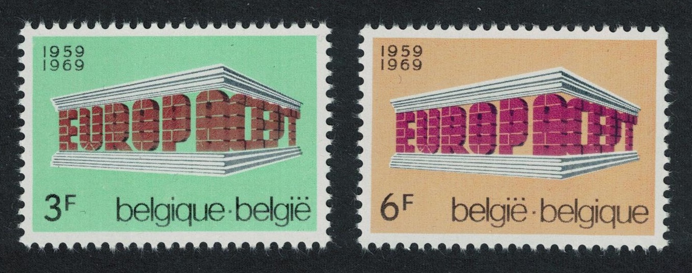 Belgium Europa 2v 1969 MNH SG#2109-2110