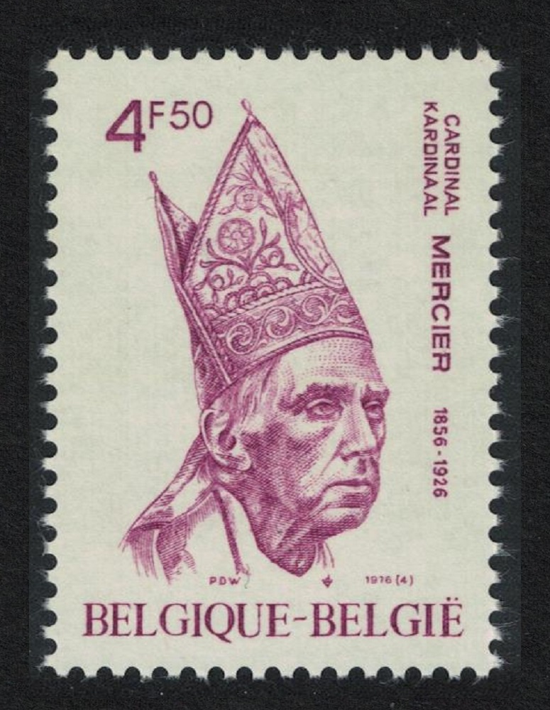 Belgium 50th Death Anniversary of Cardinal Mercier 1976 MNH SG#2420