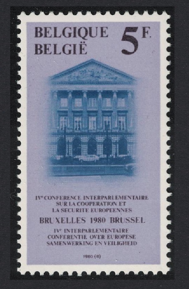 Belgium European Co-operation and Security 1980 MNH SG#2594