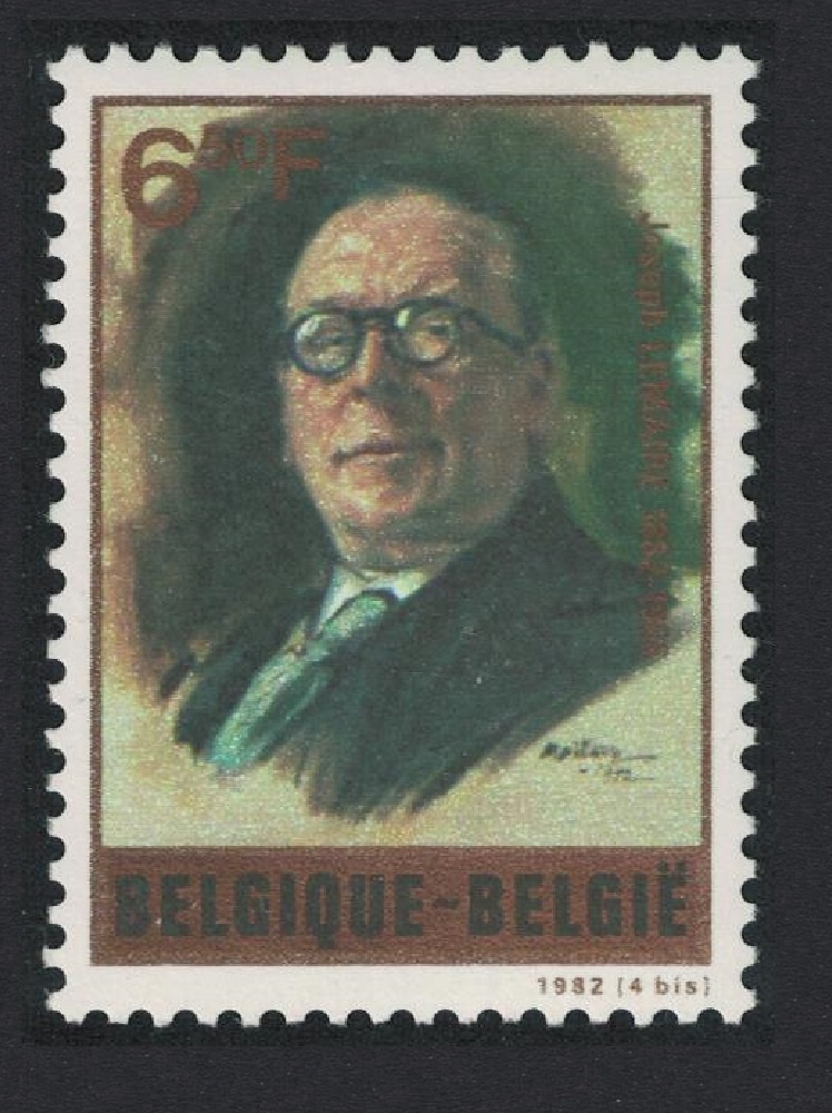 Belgium Joseph Lemaire Minister of State 1982 MNH SG#2691