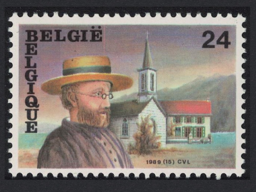 Belgium Fr Damien missionary 1989 MNH SG#3006