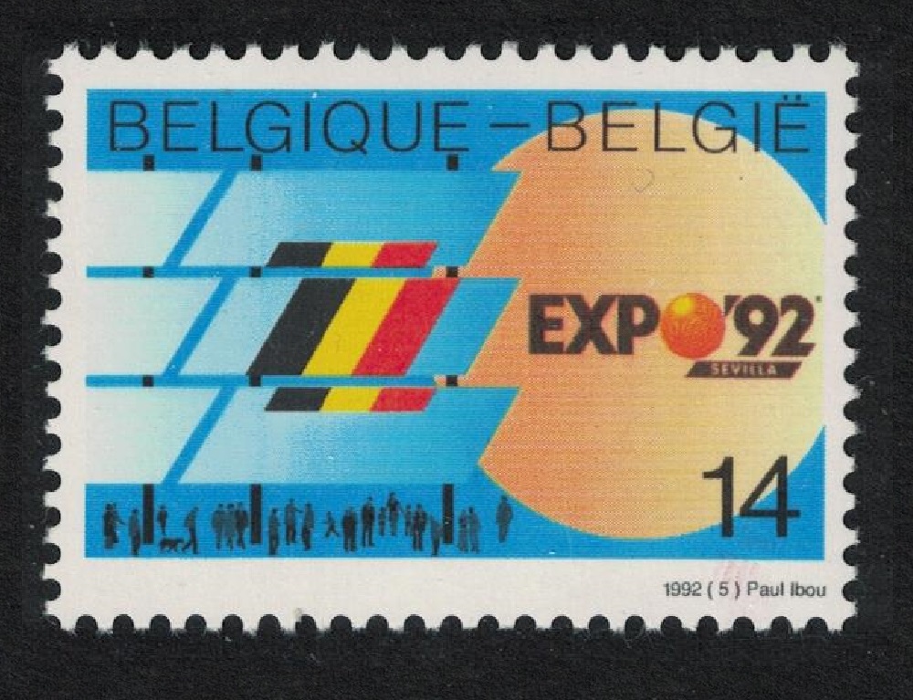 Belgium &#39;Expo &#39;92&#39; World&#39;s Fair Seville 1992 MNH SG#3110