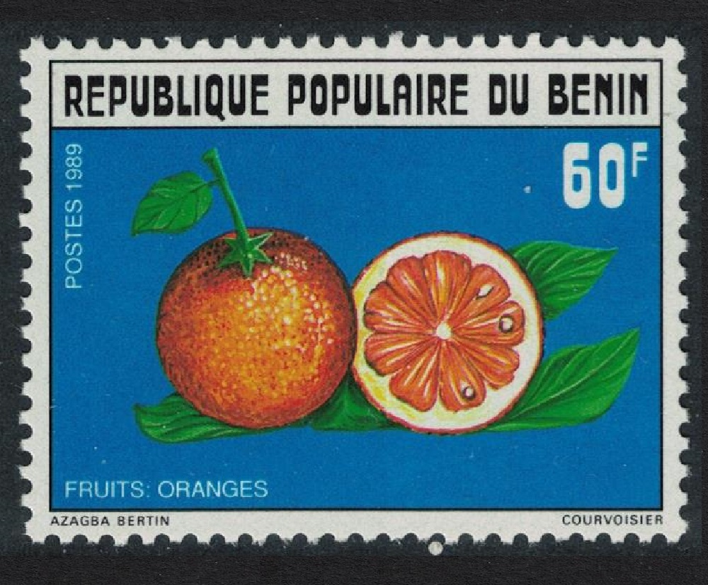 Benin Oranges 60F 1990 MNH SG#1121