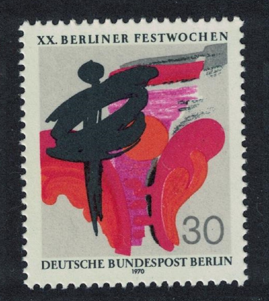 Berlin Dance 20th Berlin Folklore Week 1970 MNH SG#B373