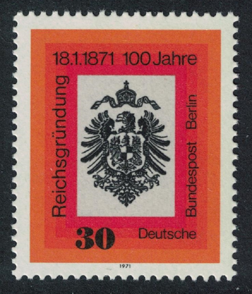 Berlin German Unification 1971 MNH SG#B380