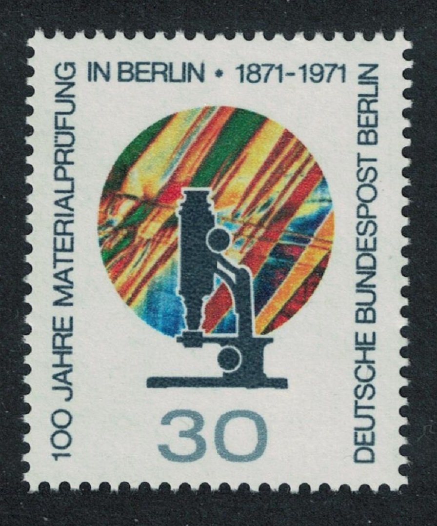 Berlin Birth Centenary of Material-testing Laboratory Berlin 1971 MNH SG#B412