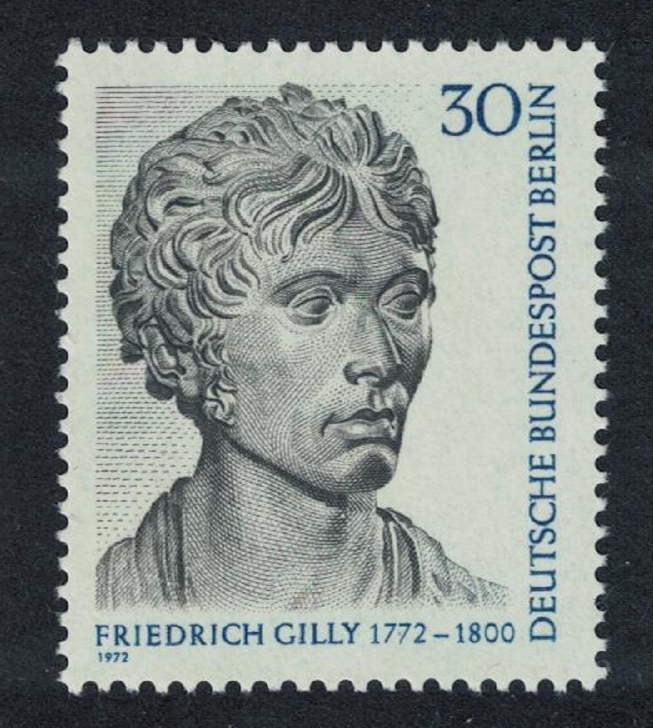 Berlin Birth Friedrich Gilly architect 1972 MNH SG#B413