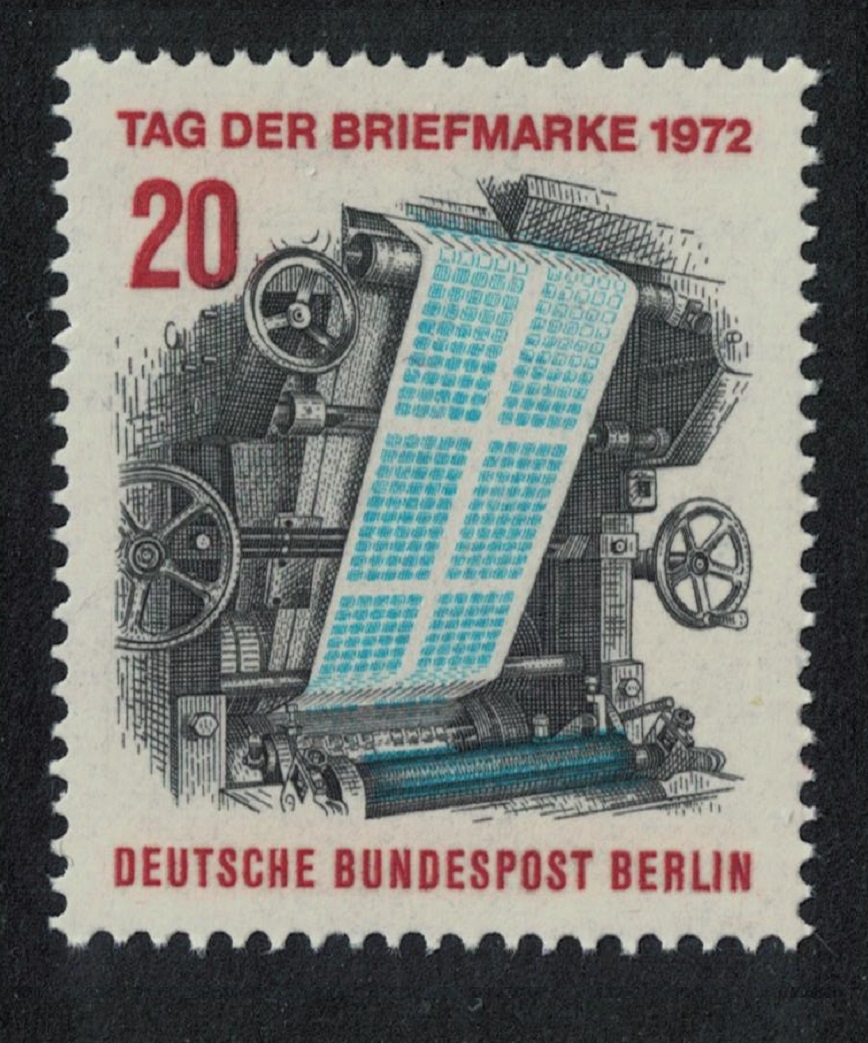 Berlin Stamp Day 1972 MNH SG#B423