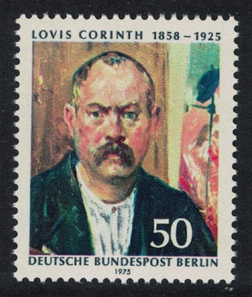 Berlin 50th Death Anniversary of Lovis Corinth painter 1975 MNH SG#B492