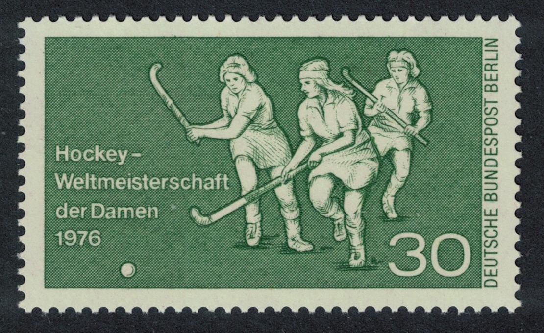 Berlin Women&#39;s World Hockey Championships 1976 MNH SG#B505