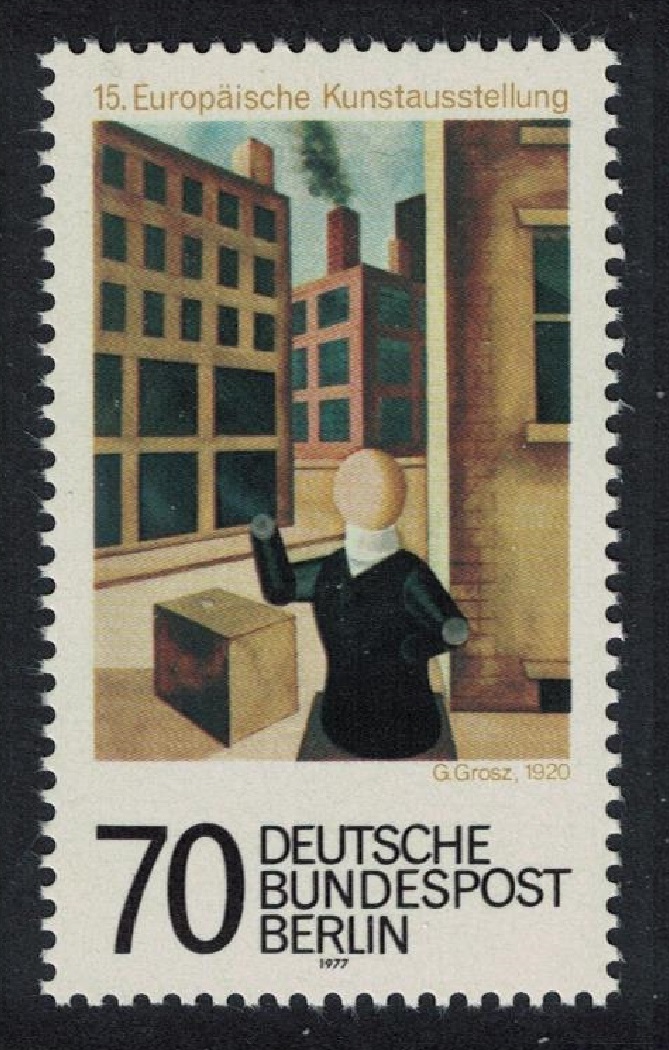 Berlin 15th European Art Exhibition 1977 MNH SG#B535