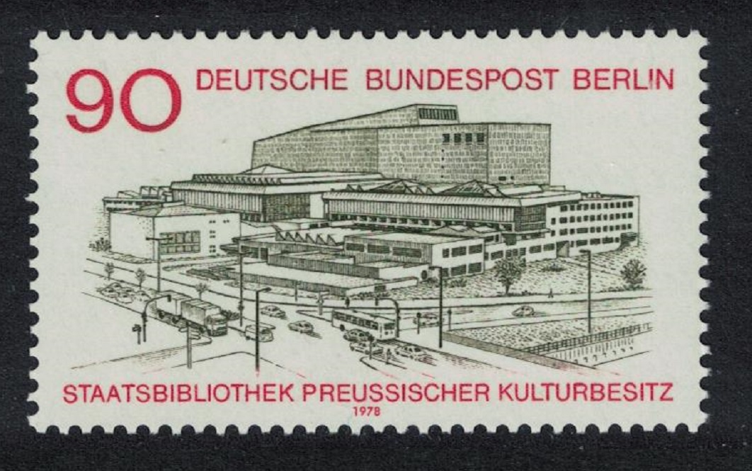 Berlin Opening of New Prussian State Library Building 1978 MNH SG#B561