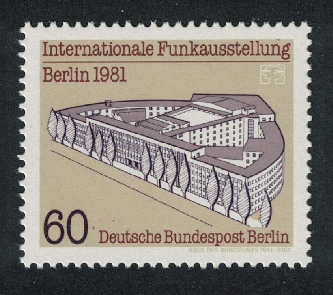 Berlin International Telecommunications Exhibition 1981 Berlin 1981 MNH SG#B621