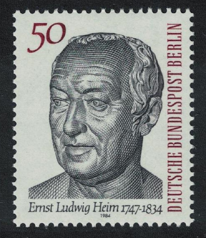 Berlin Ernst Ludwig Heim medical pioneer 1984 MNH SG#B685