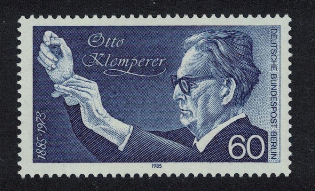 Berlin Music Otto Klemperer orchestral conductor 1985 MNH SG#B702