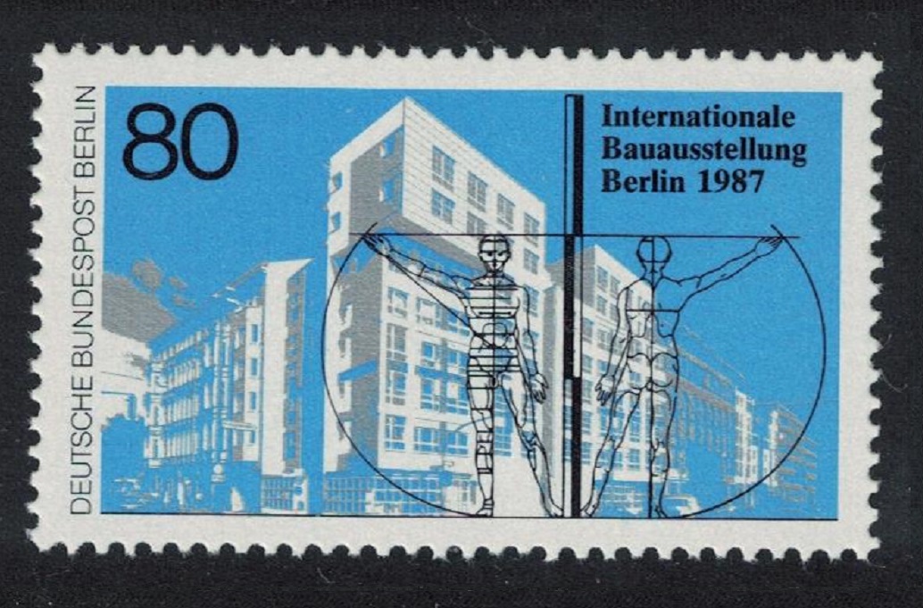 Berlin International Building Exhibition Berlin 1987 MNH SG#B770