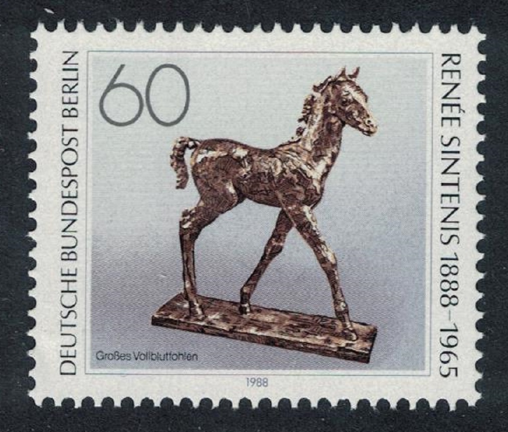 Berlin Birth Centenary of Rene Sintenis sculptor 1988 MNH SG#B800