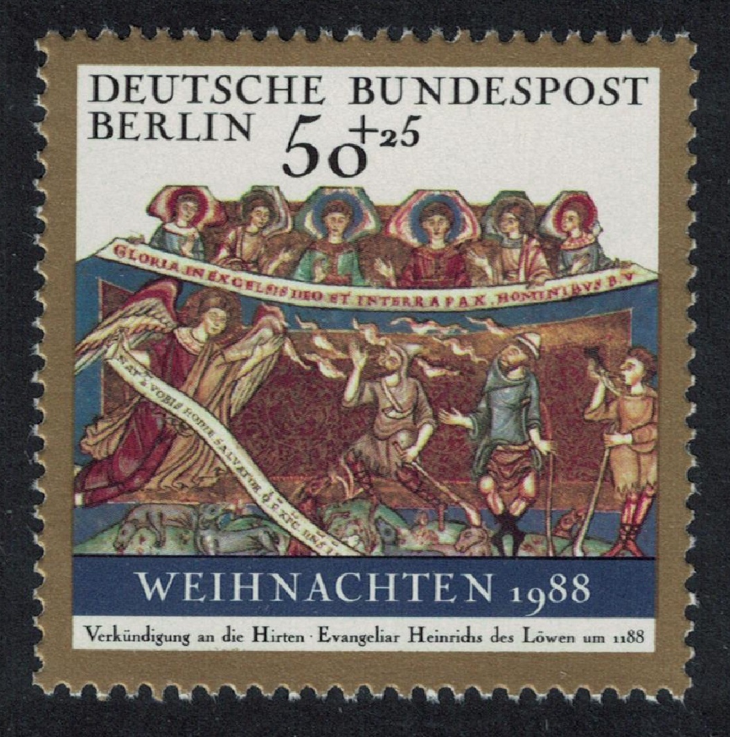 Berlin Christmas 1988 MNH SG#B816