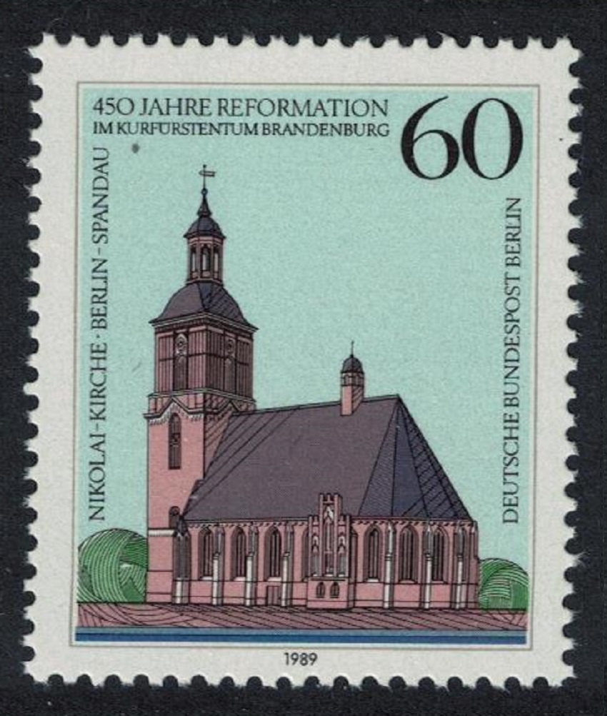 Berlin 450th Anniversary of Reformation 1989 MNH SG#B830