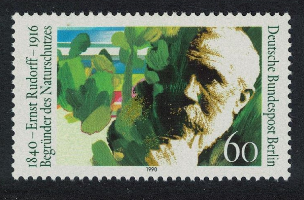 Berlin Ernst Rudorff founder of conservation movement 1990 MNH SG#B838