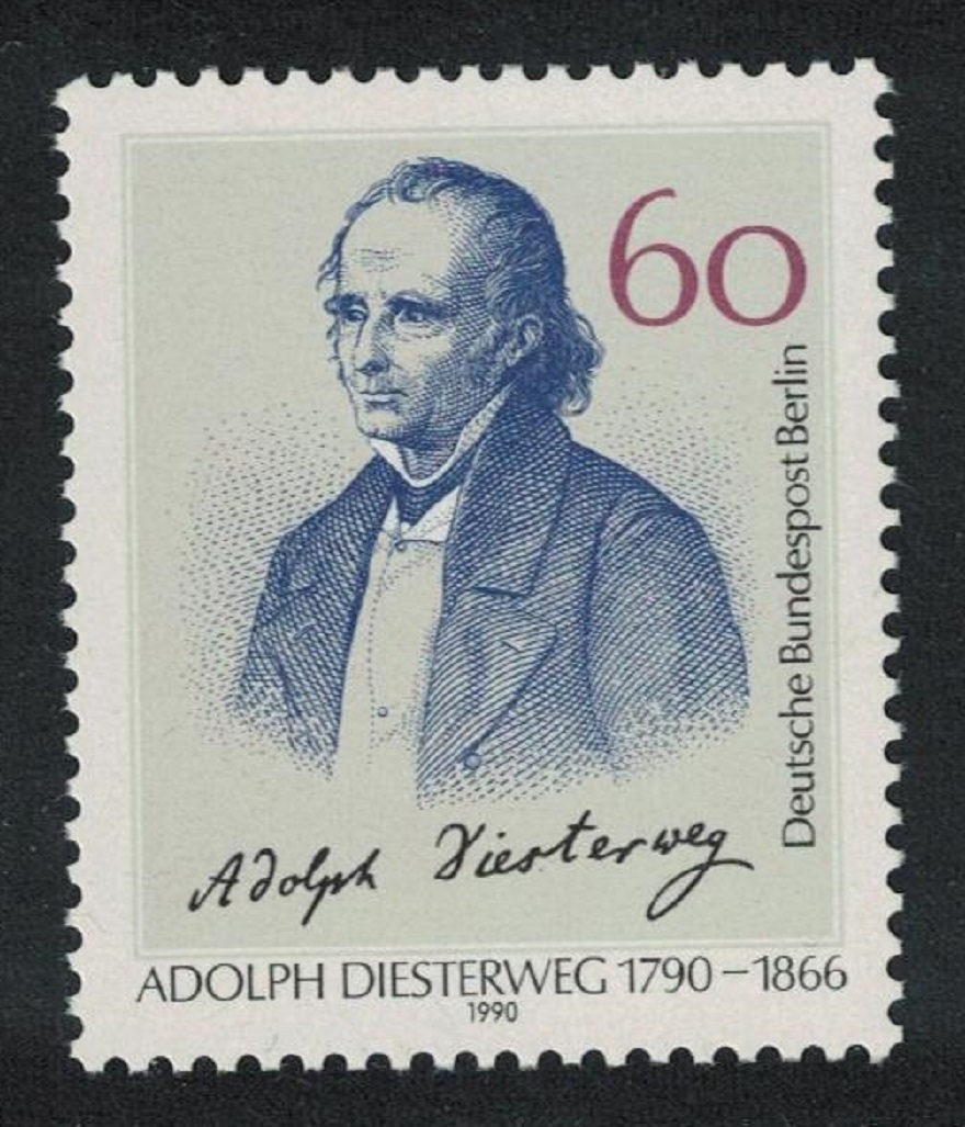 Berlin Birth Adolph Diesterweg educationist 1990 MNH SG#B851