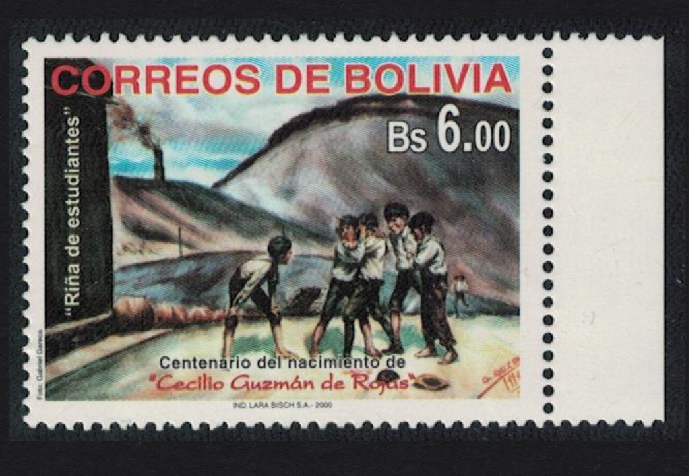 Bolivia Birth Centenary of Cecilio Guzman de Rojas 6B 2000 MNH SG#1531