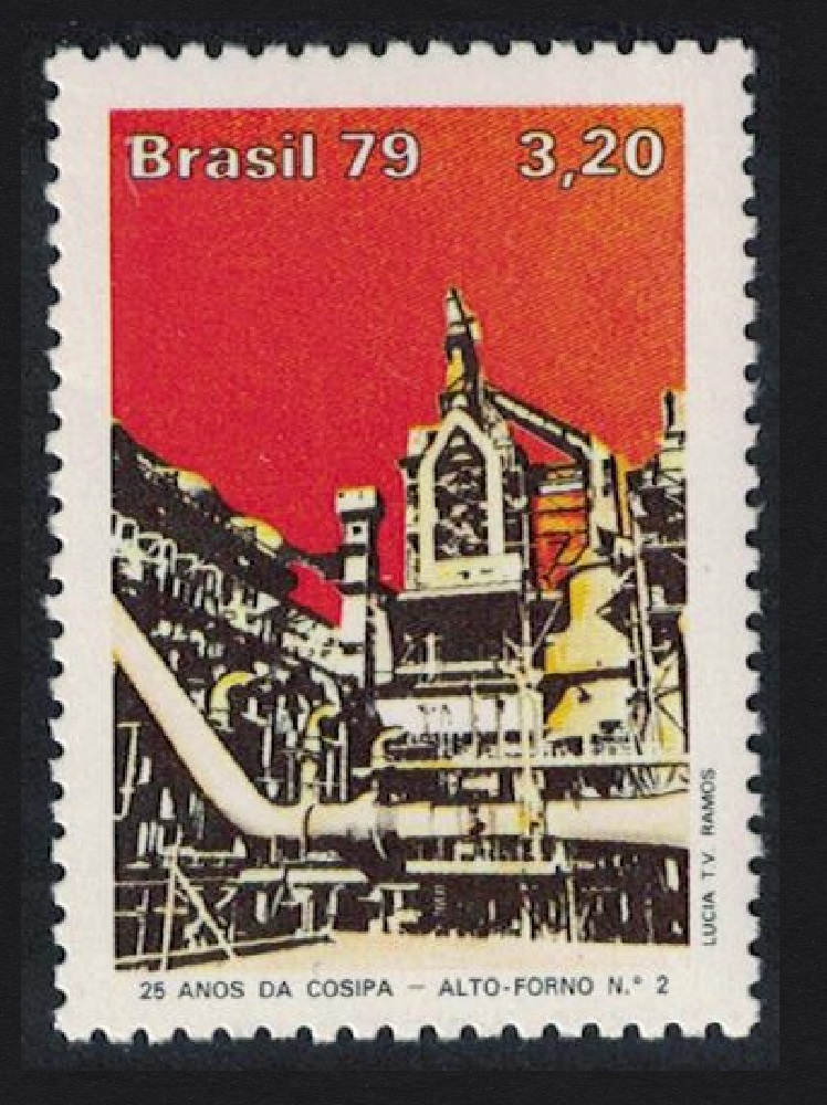 Brazil 25th Anniversary of Cosipa Steel Works Sao Paulo 1979 MNH SG#1805