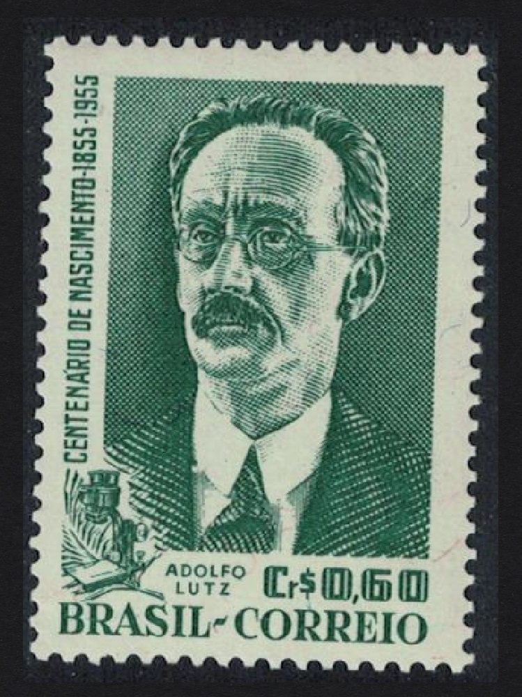 Brazil Adolfo Lutz public health pioneer 1955 MNH SG#934