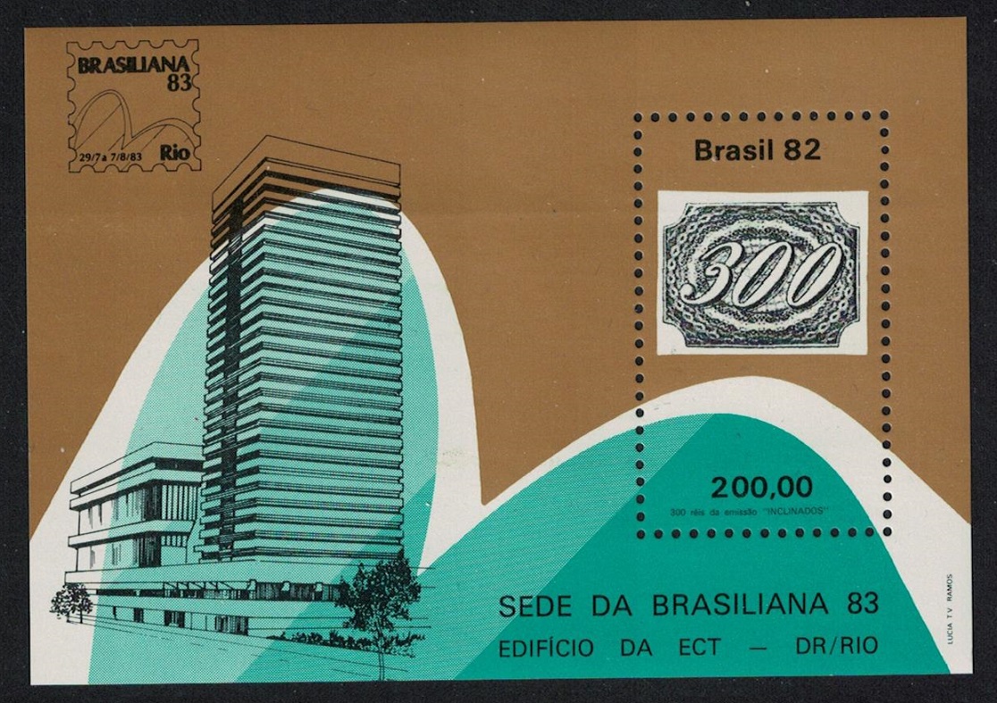 Brazil &#39;Braziliana &#39;83 MS 1982 MNH SG#MS1998 Sc#1840