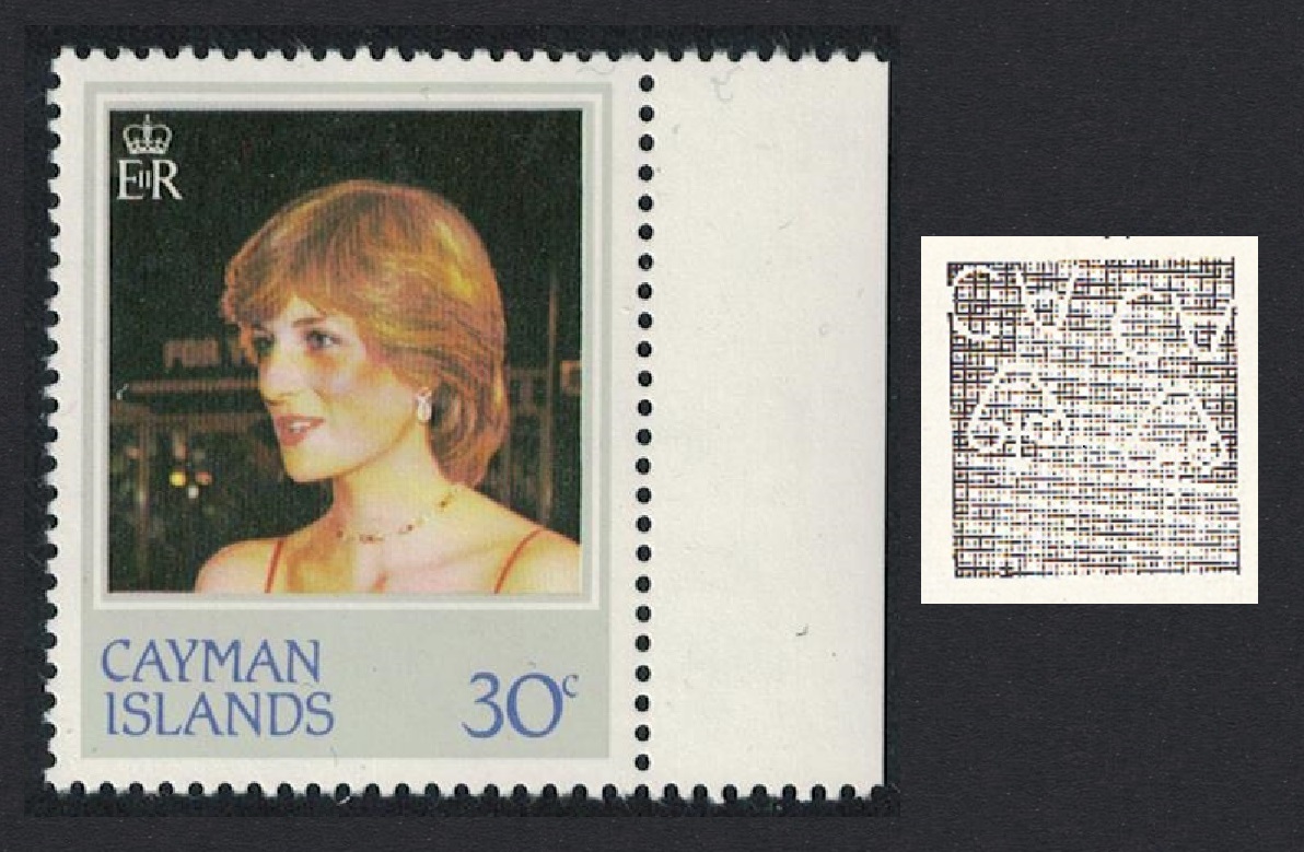 Cayman Islands 21st Birthday of Princess of Wales 30c Watermark Inverted 1982 MNH SG#550w