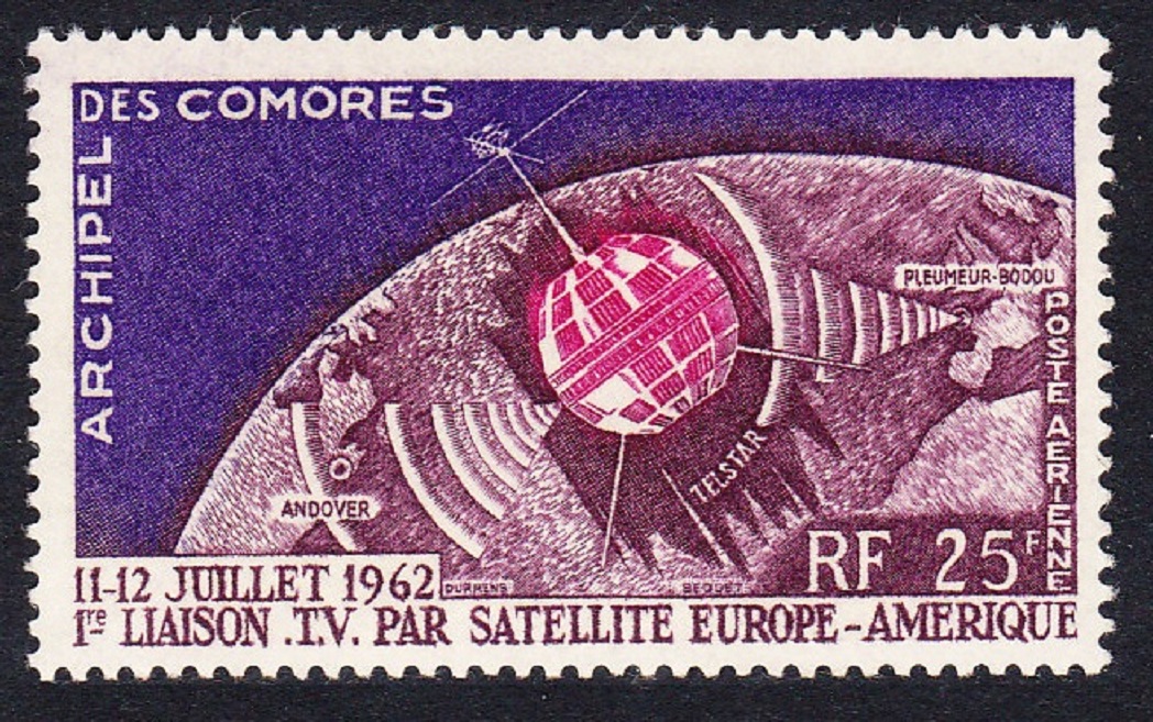 Comoro Islands Space Telstar 1962 MNH SG#32 MI#51 Sc#C7