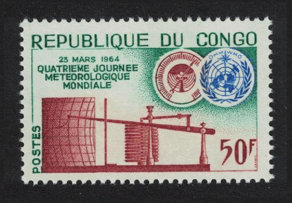 Congo World Meteorological Day 1964 MNH SG#42