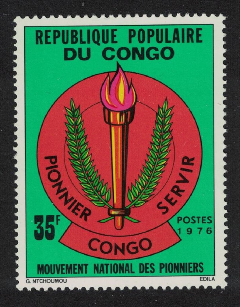 Congo National Pioneers Movement 1976 MNH SG#545