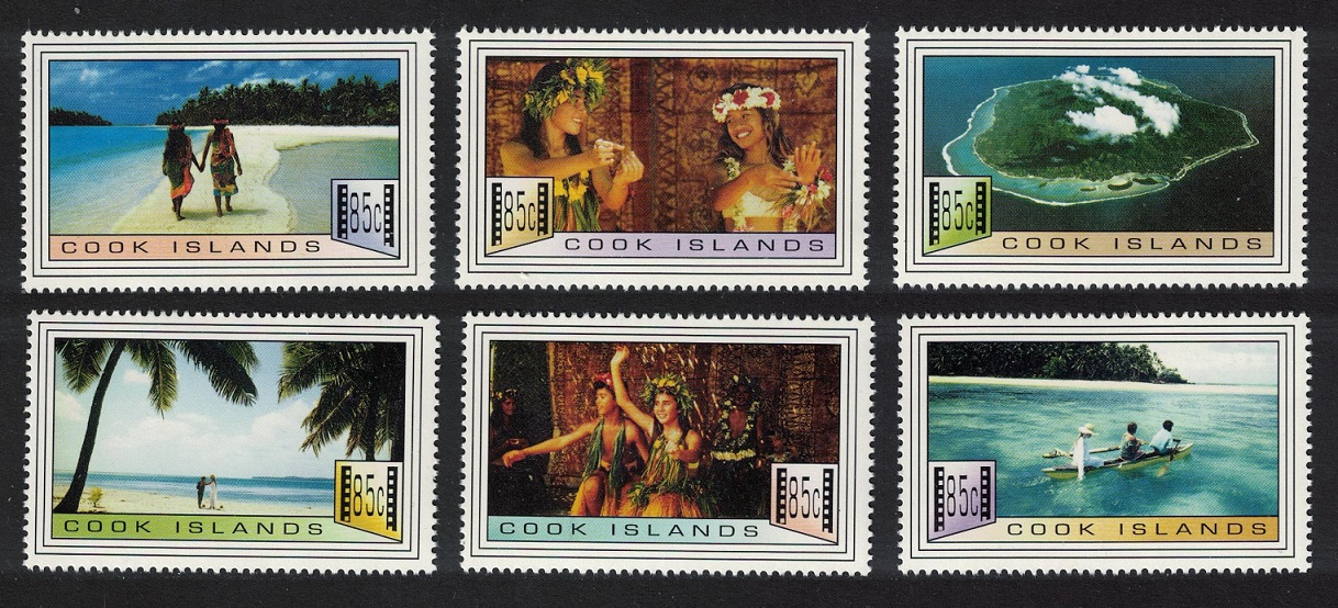 Cook Islands Release of &#39;The Return of Tommy Tricker&#39; Movie 6v 1994 MNH SG#1359-1364